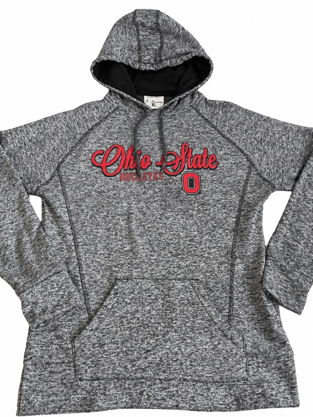 Women’s Ohio State Hoodie OSU Football Fan Gear XL College Stadium Sweatshirt